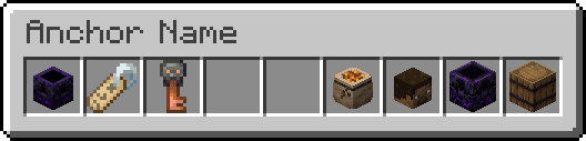 Anchor Menu