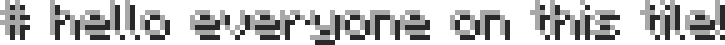 Tile Chat